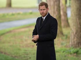 Britain’s Prince Harry, Duke of Sussex, visited Birmingham in 2019 without Meghan Markle (Photo by 
