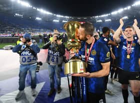 De Vrij was part of an Inter Milan side that won the Coppa Italia in May 2022.