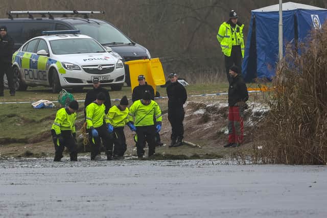 Searches continue at Babbs Mill Lake in Kingshurst, Solihull, after three boys die and a six year-old fights for his life