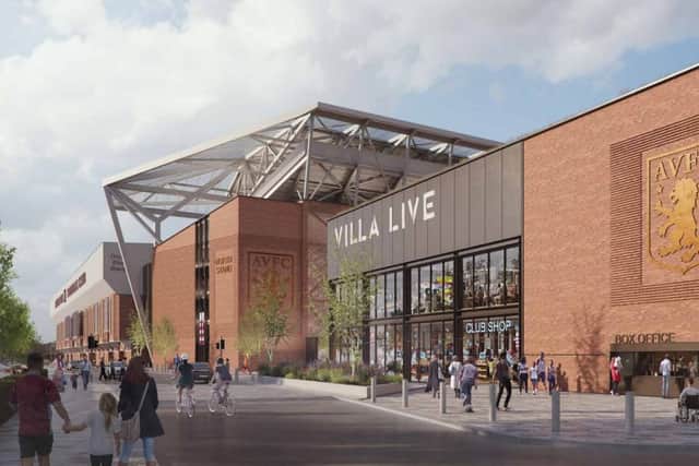 The Villa Park redevelopment plans