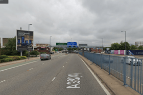 Junction by Bagot Street and the A38M Aston Expressway