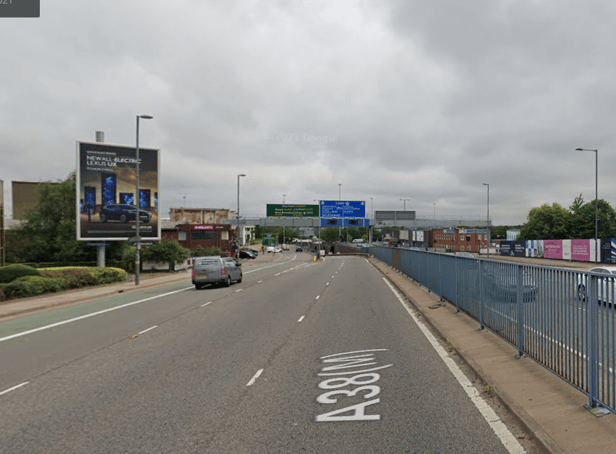 <p>Junction by Bagot Street and the A38M Aston Expressway</p>