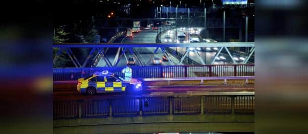 West Midlands Police on traffic patrol