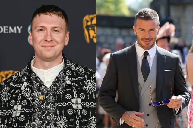 Joe Lycett has commented on a statement from David Beckham. Credit: Getty Images