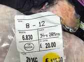 One of the expensive turkeys for sale in Morrisons that have had shoppers double take as the birds cost more than a flight to Turkey. 