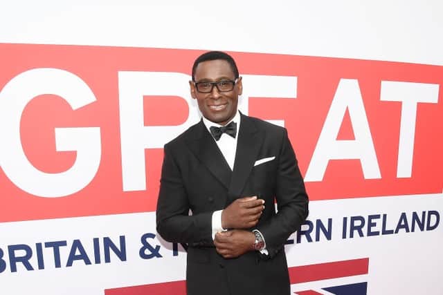 Actor David Harewood (Photo by Frazer Harrison/Getty Images for The GREAT Britain Campaign)