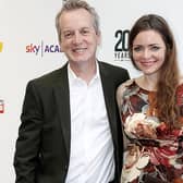 Frank Skinner and Cath Mason  (Photo by John Phillips/Getty Images)