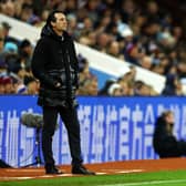 Unai Emery was disappointed by his team’s performance against Stevenage.