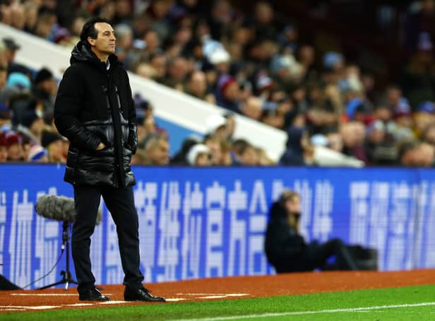 <p>Unai Emery was disappointed by his team’s performance against Stevenage.</p>