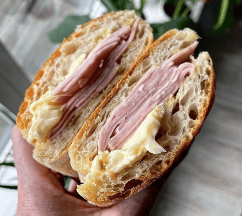 The Parisian sandwich at Anderson and Hill