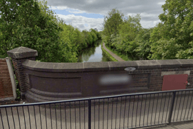 Canal near Wharf Road in Kings Norton, Birmingham