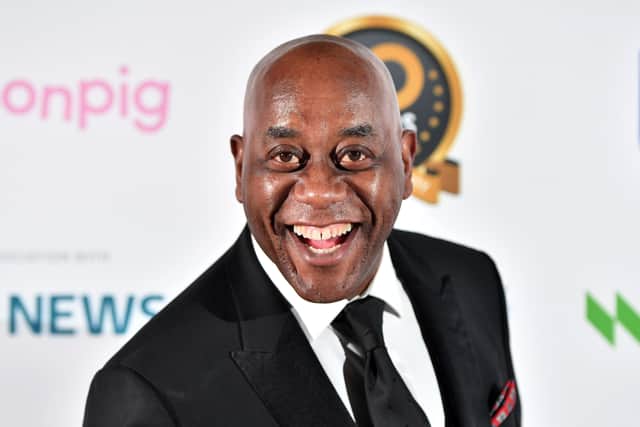 Although they have the same surname, Ainsley Harriott is not related to Darren Harriott