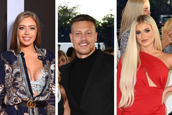 Brummies Alex Bowen (Series Two) , Tyne-Lexy Clarson (Series Three) and Liberty Poole (Series Seven) appeared on the popular ITV2 dating show. (Photo Credit: Getty Images)