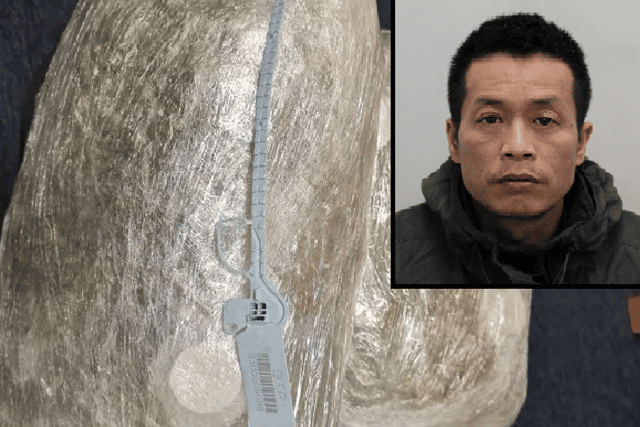 Mahn Van Phan wheeled a suitcase full of cannabis through new street
