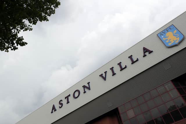 Outside Villa Park