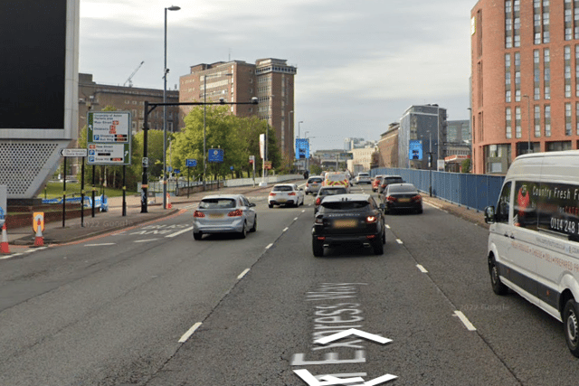Aston Expressway near to Corporation Street