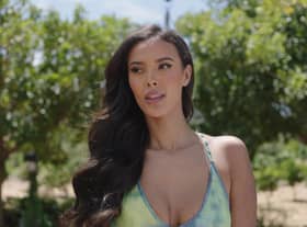 The first episode saw Maya Jama take over hosting duties from Laura Whitmore (Photo: ITV)