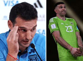 Argentina manager Lionel Scaloni has labelled Emiliano Martinez a ‘toddler’ for his celebrations after the World Cup final.