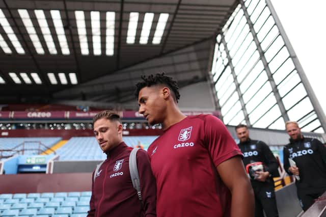 Aston Villa are expected to welcome back Matty Cash (L) and Ollie Watkins (R) this weekend.