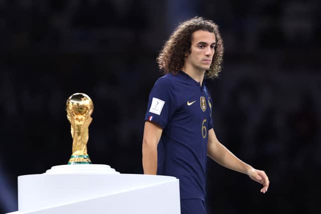 Matteo Guendouzi was part of the France team that finished runners-up to Argentina at the FIFA World Cup in Qatar.