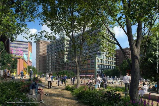 New images have been released of the huge Smithfield development in Birmingham city centre. Pictures taken from Birmingham City Council design documents