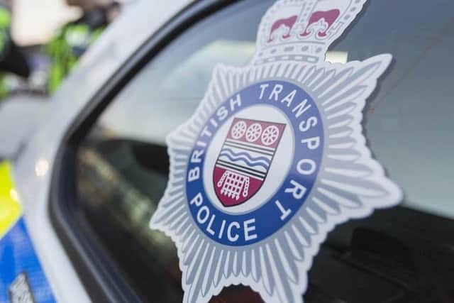 British Transport Police stock photo
