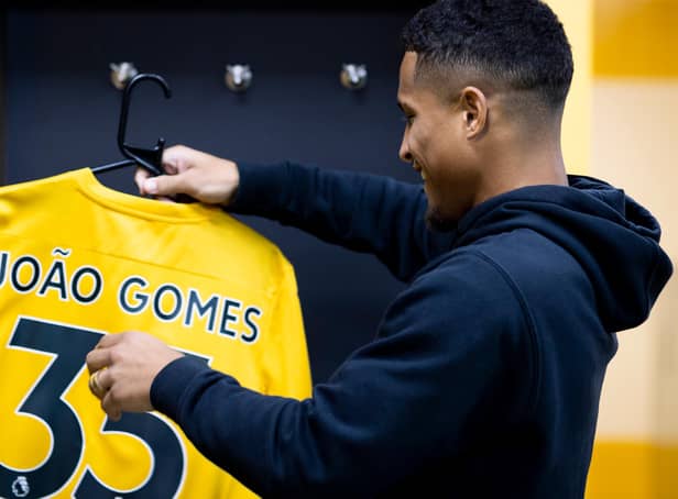 <p>Wolves have announced the signing of Joao Gomes from Flamengo.</p>