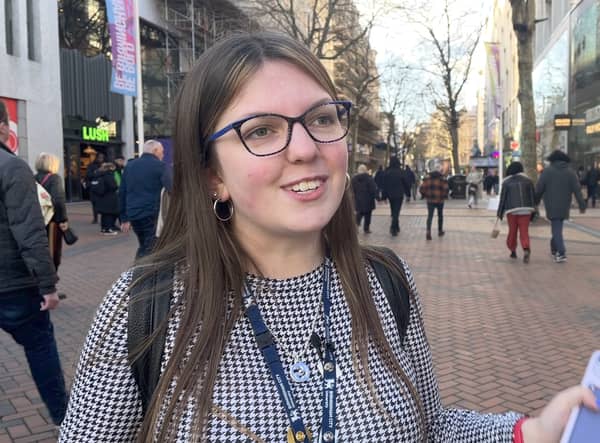 Aimee in Birmingham shares who her favourite politician is