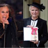 Ozzy Osbourne and Julie Walters