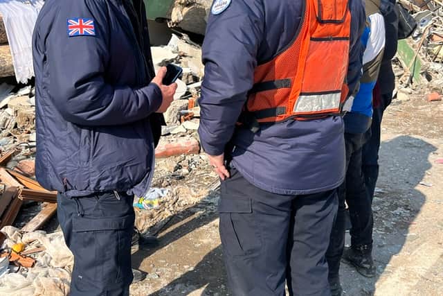 Thousands of people have died in Turkey and Syria (Photo - West Midlands Fire Service)