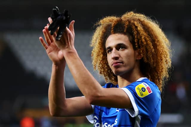 Hannibal Mejbri scored his first senior goal in Birmingham City’s 2-0 win over West Brom on Friday evening.
