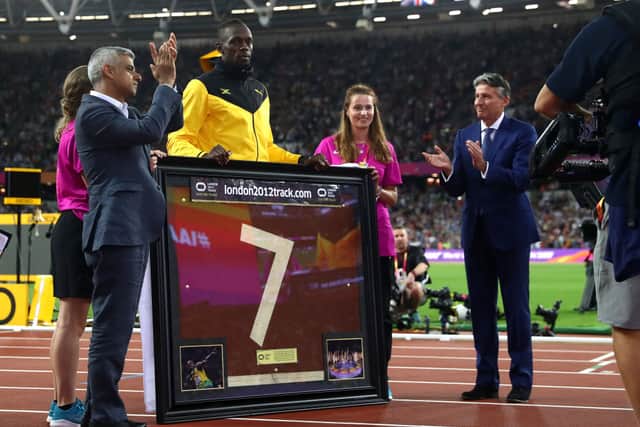 Usain Bolt (Photo by Alexander Hassenstein/Getty Images for IAAF)