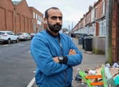 Rafay Mhmed, a resident from Deykin Avenue in Aston, Birmingham labelled ‘Britain’s ‘grottiest road’