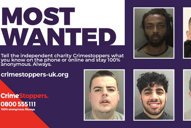 Crimestoppers most wanted