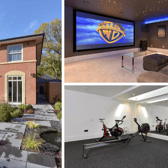 Your eyes will be on springs at some of the rooms in this multi-million sports lover’s pad.