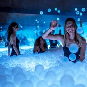 The ball pit at Ball Park in Digbeth, Birmingham
