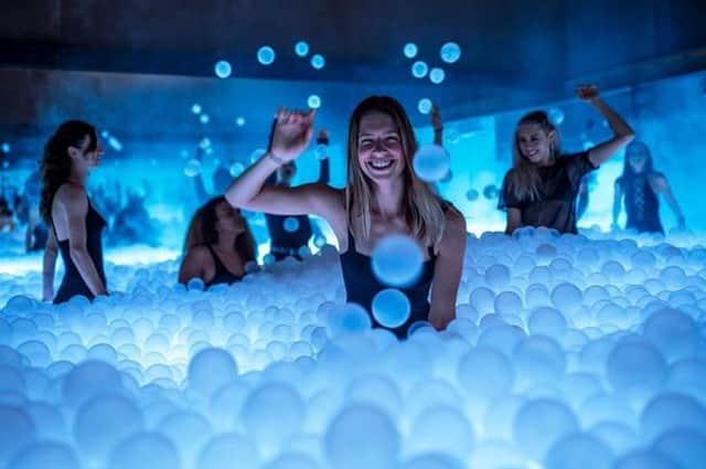 The ball pit at Ball Park in Digbeth, Birmingham