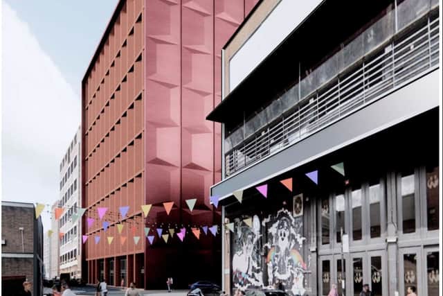 How the luxury apartment development would look on Kent Street in Birmingham’s Gay Village