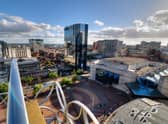 Birmingham city centre skyline
