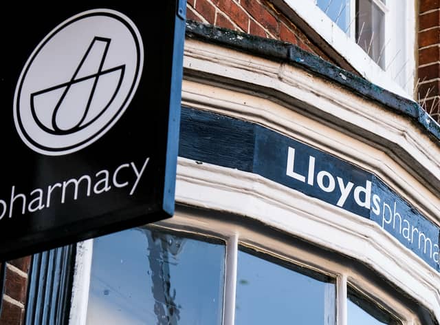 A Lloyd’s Pharmacy store.