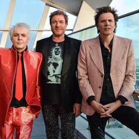  (L-R) Roger Taylor, Nick Rhodes, Simon Le Bon, and John Taylor of Duran Duran (Photo by Jeff Spicer/Getty Images for Global Citizen)