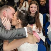 Nurses at Queen Elizabeth Hospital Birmingham (QEHB) arranged a stunning wedding for terminal cancer Lacey O’Driscoll