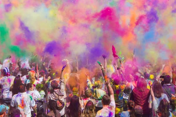 There are multiple Holi celebrations in Birmingham this year (Photo - Unsplash/ John Thomas)