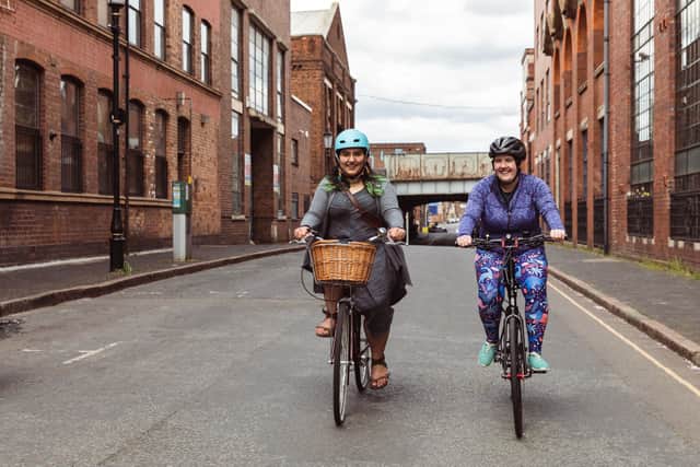 Cyclists in Birmingham