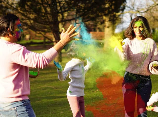 On March 8, 2023, Holi will be celebrated by the Hindu community across the world. Here is a glimpse of the festival of colour being celebrated in Birmingham. (Photo - Lynn Ray De)