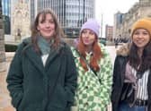 Rhina, Hayley and Natalie share their thoughts on the snow