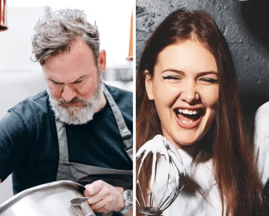 Celebrity chef Glynn Purnell and Poppy O’Toole