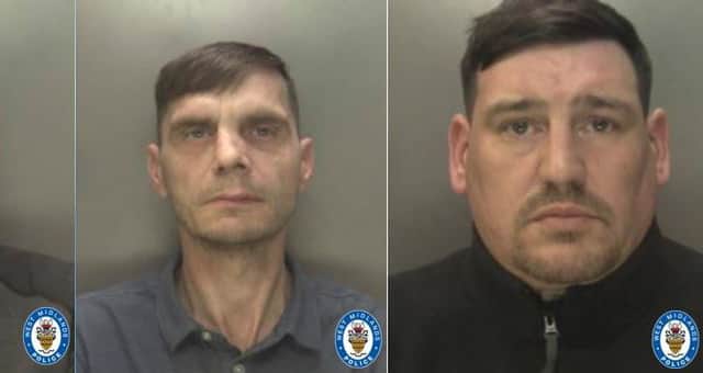 Five robbers were jailed for a total of 72 years.
