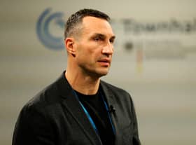Former boxer and Mayor of Kyiv Vladimir Klitschko 