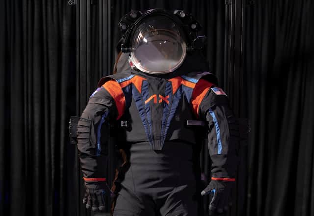 This is the spacesuit the first astronaut back on the Moon will wear